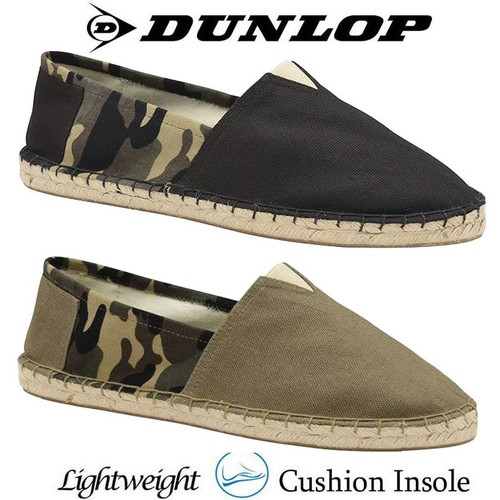 Mens slip casual canvas - on,