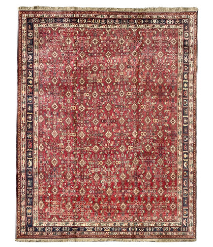Stunning vintage qashqai rug - vintage,