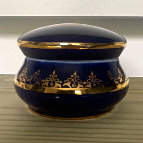 Colbolt blue porcelain trinket - colbolt,