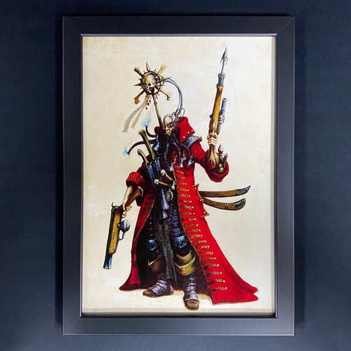 Rogue trader framed art dark - framed,