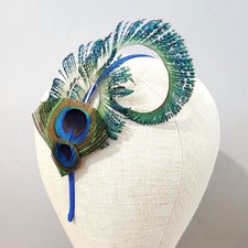 Peacock Feather Fascinator