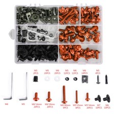 Orange Fairing Bolts Screws Bodywork Kit For Yamaha YZF R6 R1 R3 R25 FZ07 FZ09.