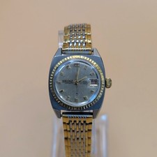 Seiko Hi Beat Sea Lion ladies automatic watch with date. Working. 2205-0260.