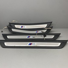 GENUINE BMW 5 SERIES G30 G31 MSPORT ILLUMINATED DOOR SILL KICK PLATE SET 8064906