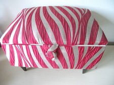SMALL RETRO UPHOLSTERED SEWING