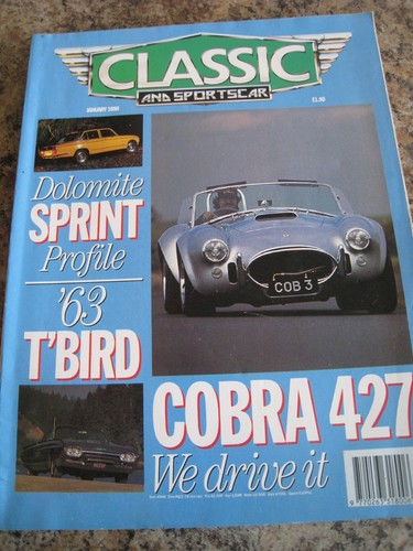 Classic sportscar jan 1990 - &,