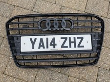 AUDI A5 8T S-LINE FRONT BUMPER RADIATOR GRILL 2011 ONWARDS 8T0853651M USED 