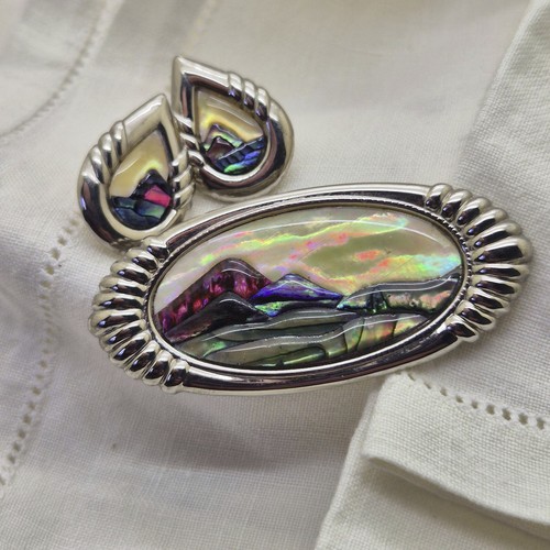 Duri vintage earrings brooch - vintage,