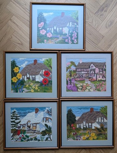 Vintage needlepoint - vintage,