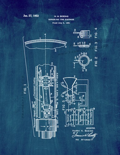 Cathode ray tube - tube, electrode