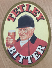 Tetley Bitter Beer Mat