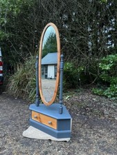 Solid Pine Part Painted Blue