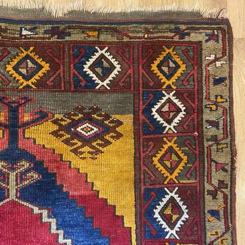 Vintage rug 5 red - rug,