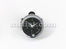 Fiat 124 Spider Clock Chrome