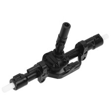 Plastic Black RC Car Rear Axle For WPL/MN Series 1/16 Military Truck Model