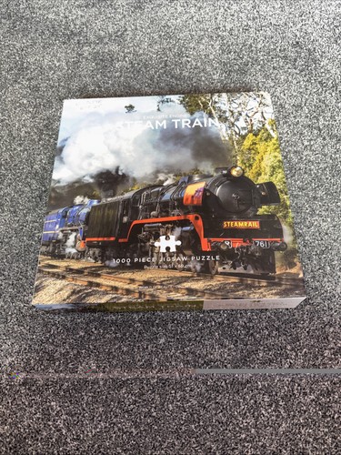 Steam train jigsaw - train, 1000