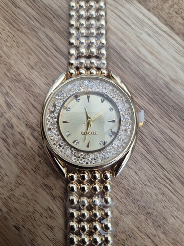 Ladies quartz analogue gold - analogue,