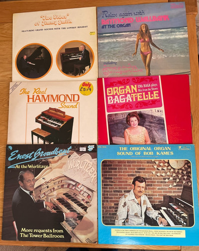 Organ music vinyl - organ,