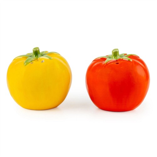 Tomato salt pepper shakers - tomato,