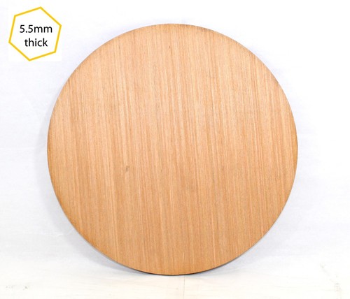 Wooden round 25cm shapes - 25cm, in