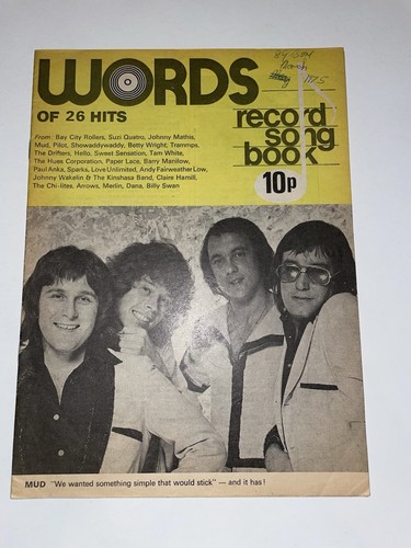 Words song book magazine - ,