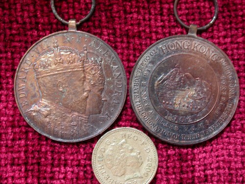 Replica copy coronation - copy, medal
