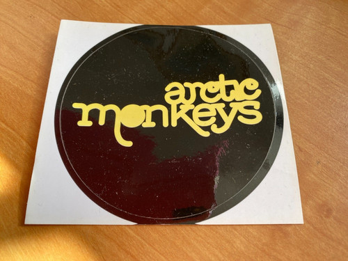 Arctic monkeys promo sticker - monkeys,
