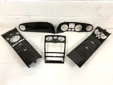 BENTLEY CONTINENTAL GT 2004-2011 DARK WALLNUT WOOD DASH INTERIOR TRIMS SET KIT