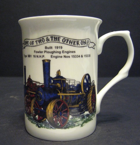 Mug fowler ploughing - fowler,