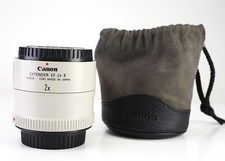 Canon EF 2x  Extender II  For Canon L Series Front & Rear Lens Cap