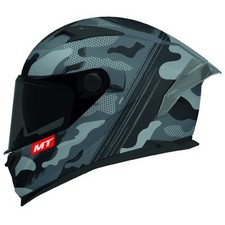 MT Braker Crossover C2 Matt Grey Full Face Motorcycle Motorbike Bike Helmet
