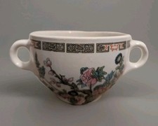 OVE C Bjerregaard Dunn Bennett & CoLtd Burlsem Two Handled Soup Cup Indian Tree