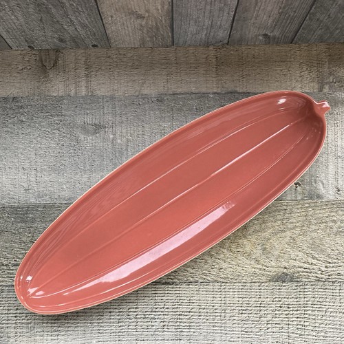 Poole pottery twintone red - pottery,