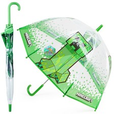 Minecraft Kids Transparent Creeper Umbrella