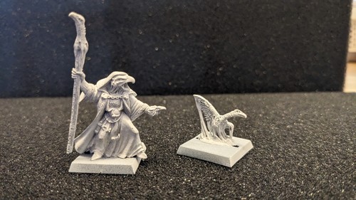 Tzeentch sorcerer with - sorcerer,