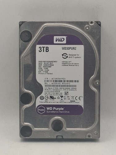 Purple 3tb surveillance - wd,