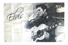 ELVIS PRESLEY SIGNATURE FLAG