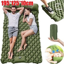 Double camping mat 10cm - 10cm, thick