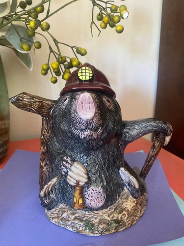 Mole miner teapot crown - miner,