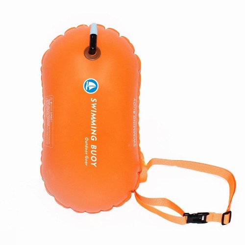 Inflatable swim buoy tow float - swim,