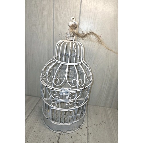 Vtg hanging white metal - vtg,