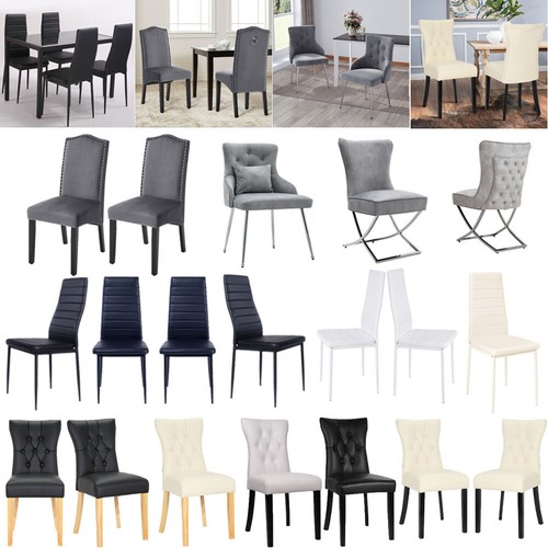 Dining chairs set - 2/4/6x,
