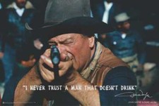 John Wayne Take Aim Poster 36"