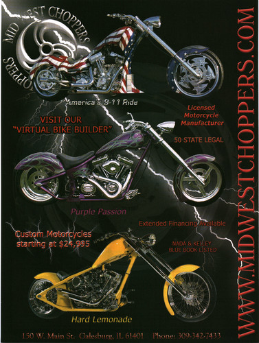 2005 midwest choppers - choppers, custom