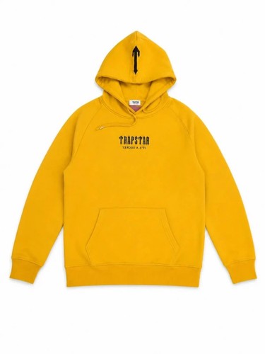 Trapstar yellow hoodie men - trapstar,
