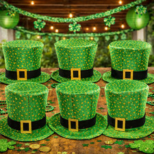 6 x St Patricks Day Green