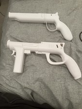 Nintendo Wii White Zapper guns