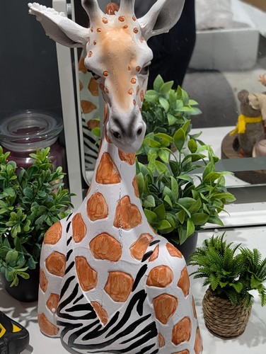 Stunning large giraffe bust - giraffe,