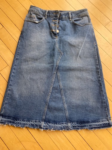 Monsoon blue denim skirt - "blue,