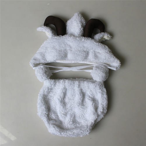 Baby photoshoot costume white - photoshoot,